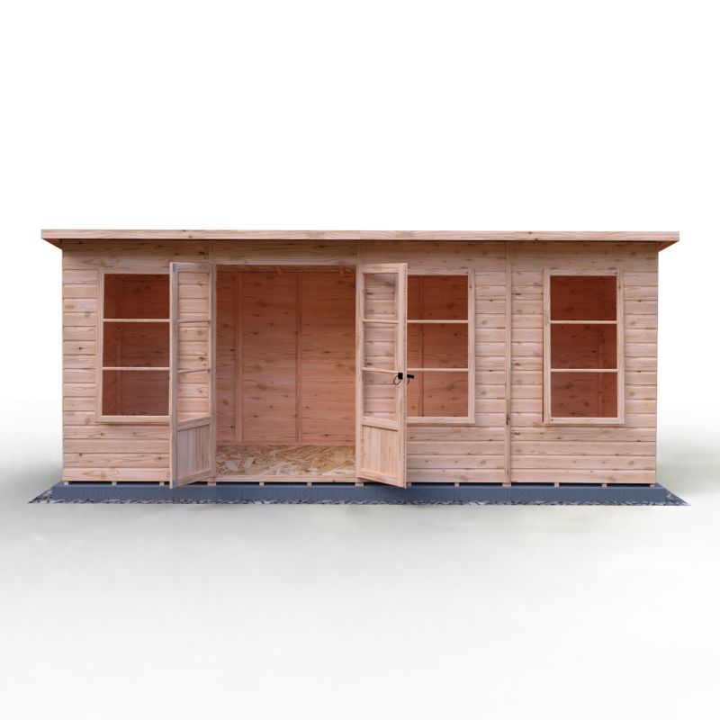 Shire Dahlia 16X6 Pent Summerhouse