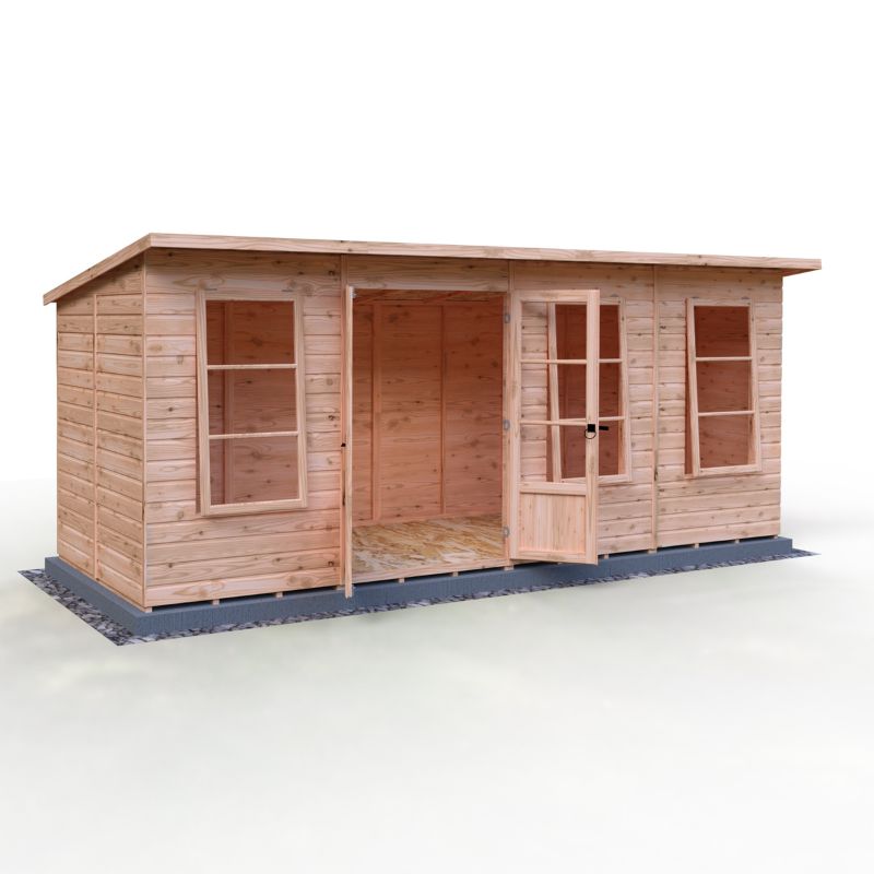Shire Dahlia 16X6 Pent Summerhouse