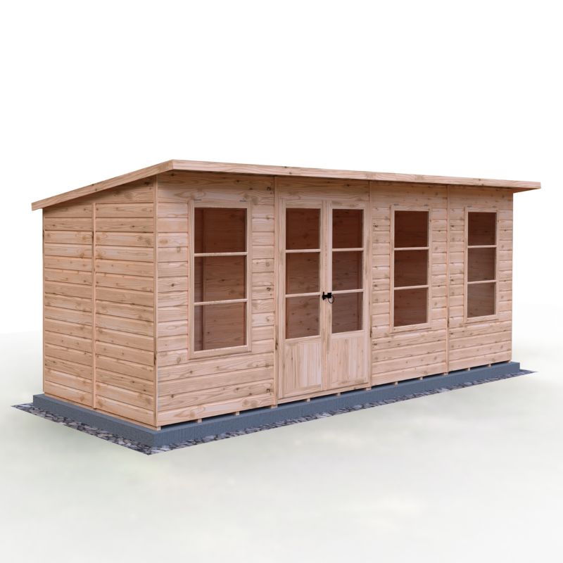 Shire Dahlia 16X6 Pent Summerhouse