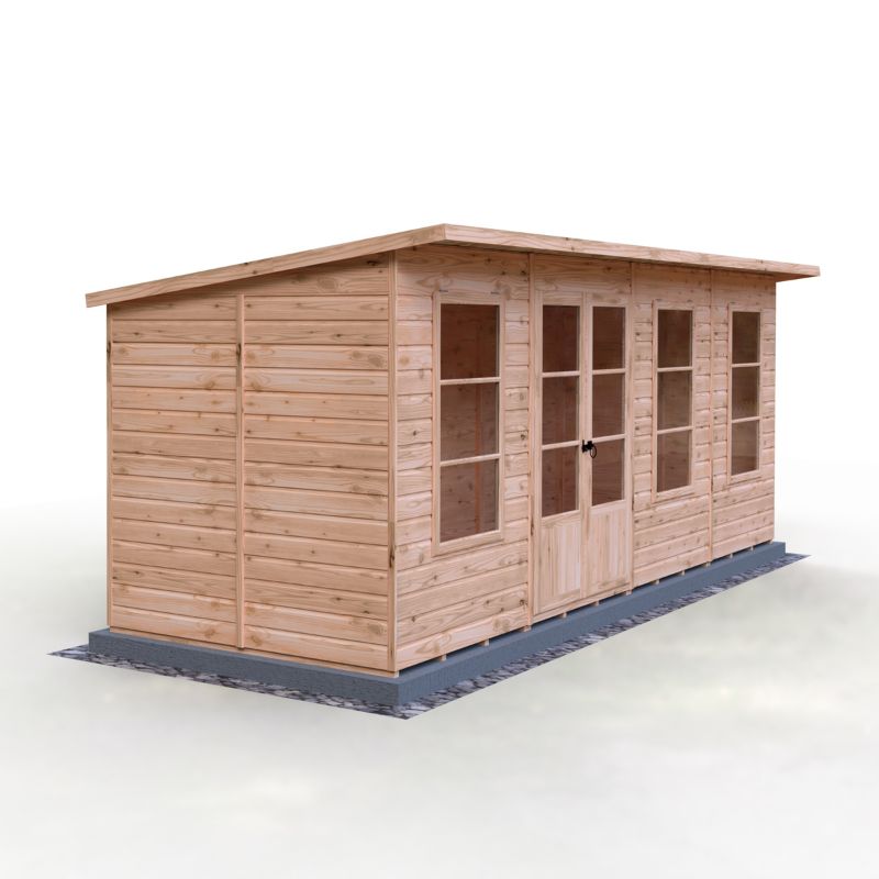 Shire Dahlia 16X6 Pent Summerhouse