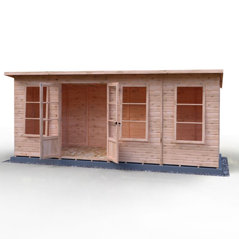 Shire Dahlia 16X6 Pent Summerhouse