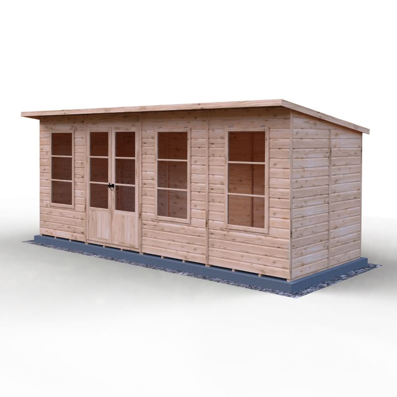 Shire Dahlia 16X6 Pent Summerhouse