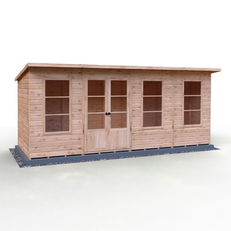 Shire Dahlia 16X6 Pent Summerhouse