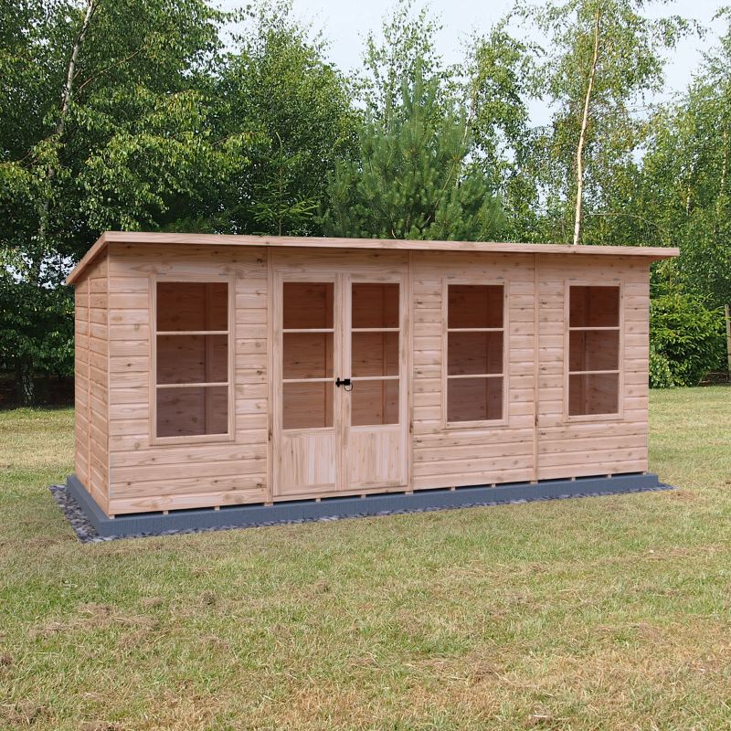 Shire Dahlia 16X6 Pent Summerhouse