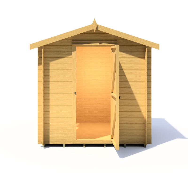 Shire Danbury 7x7 19mm Log cabin