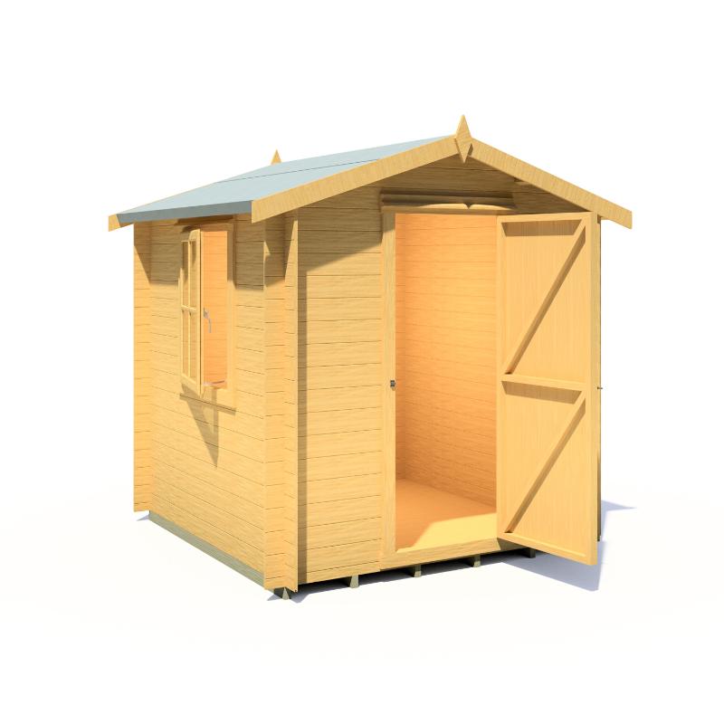 Shire Danbury 7x7 19mm Log cabin