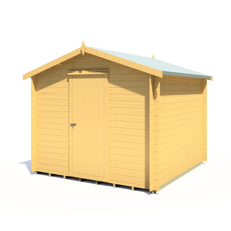 Shire Danbury 9x9 19mm Log cabin