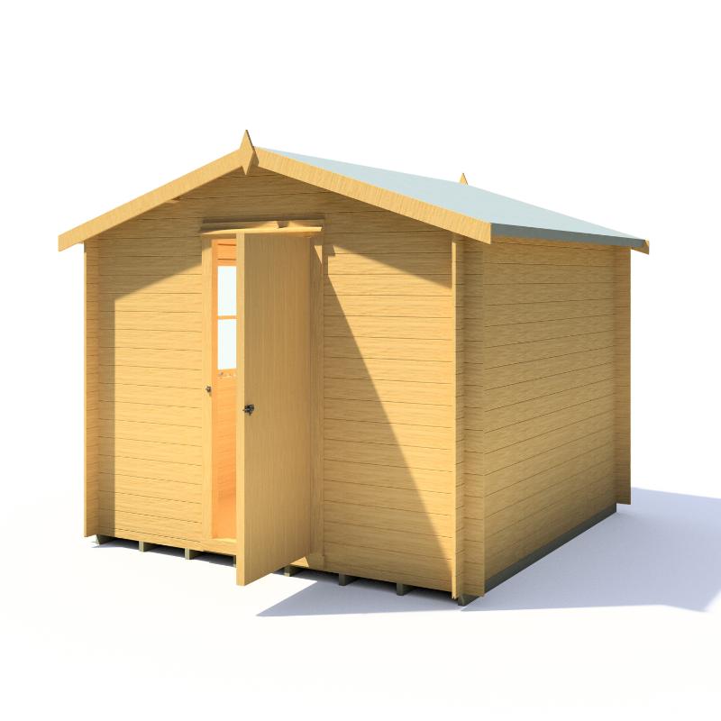 Shire Danbury 9x9 19mm Log cabin