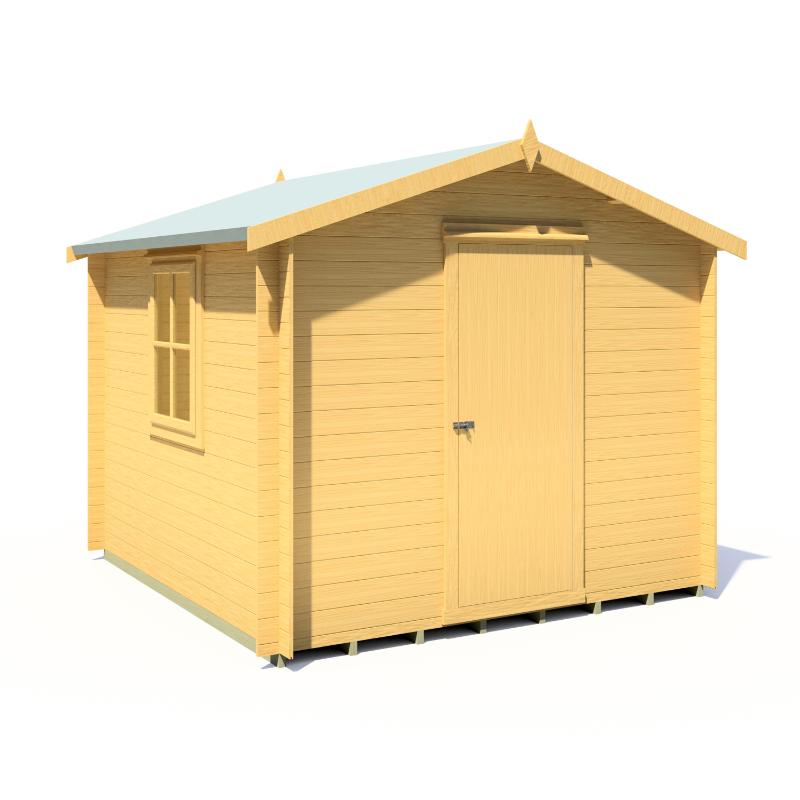 Shire Danbury 9x9 19mm Log cabin