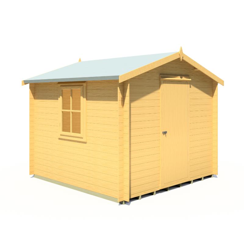 Shire Danbury 9x9 19mm Log cabin