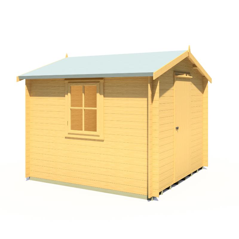 Shire Danbury 9x9 19mm Log cabin