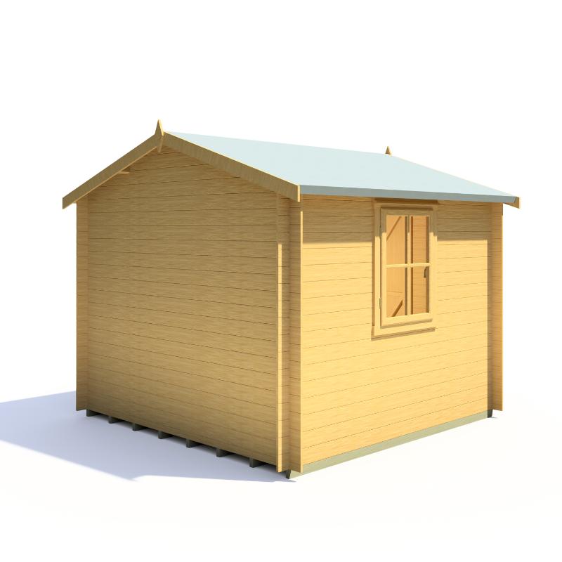 Shire Danbury 9x9 19mm Log cabin