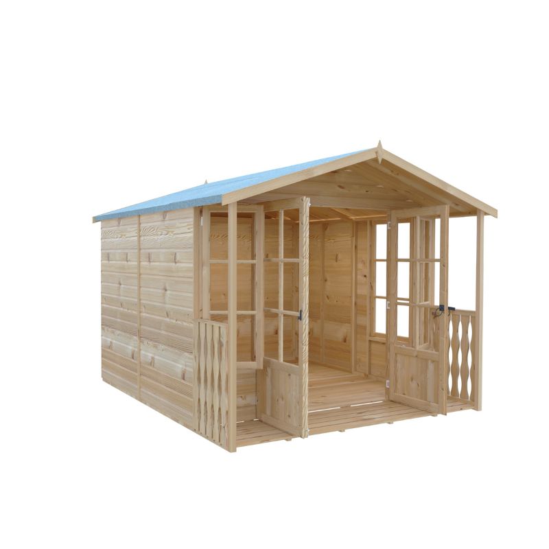 Shire Delmora 8x10 including Verandah Summerhouse