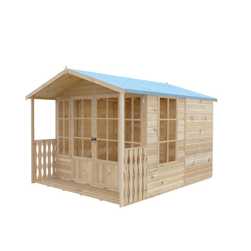 Shire Delmora 8x10 including Verandah Summerhouse