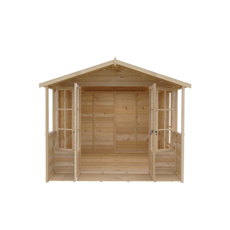 Shire Delmora 8x10 including Verandah Summerhouse