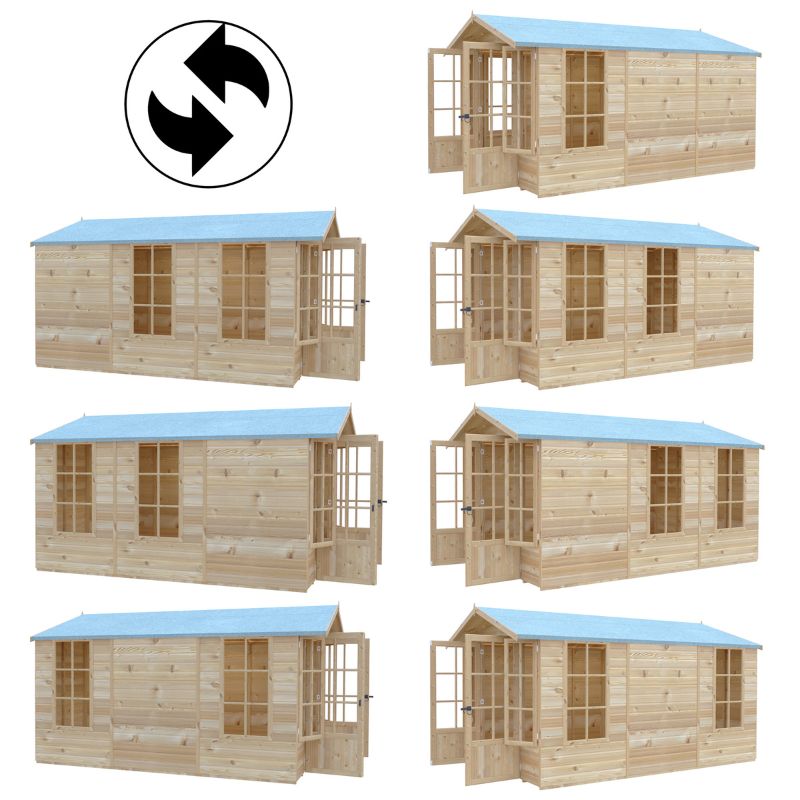 Shire Delmora 8x12 Summerhouse