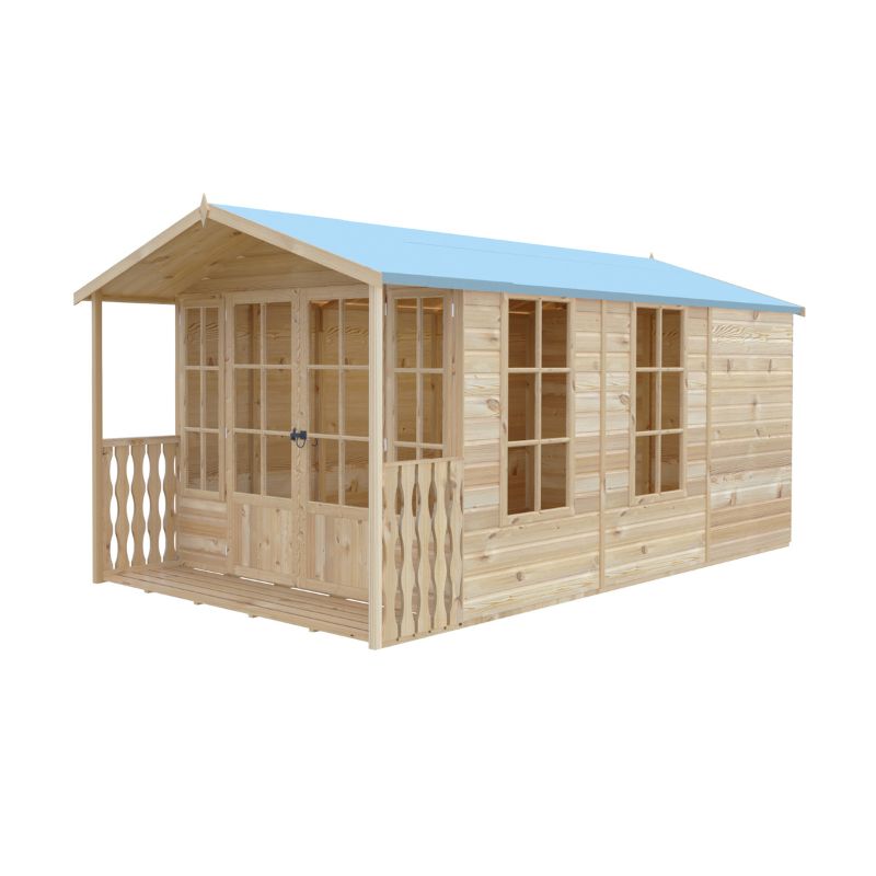 Shire Delmora 8x14 including Verandah Summerhouse