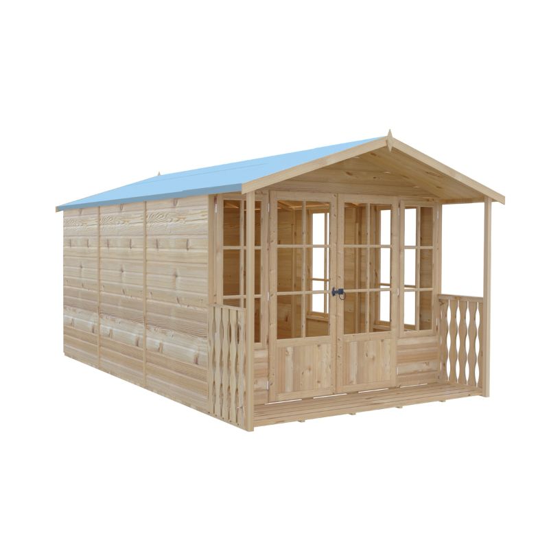 Shire Delmora 8x14 including Verandah Summerhouse