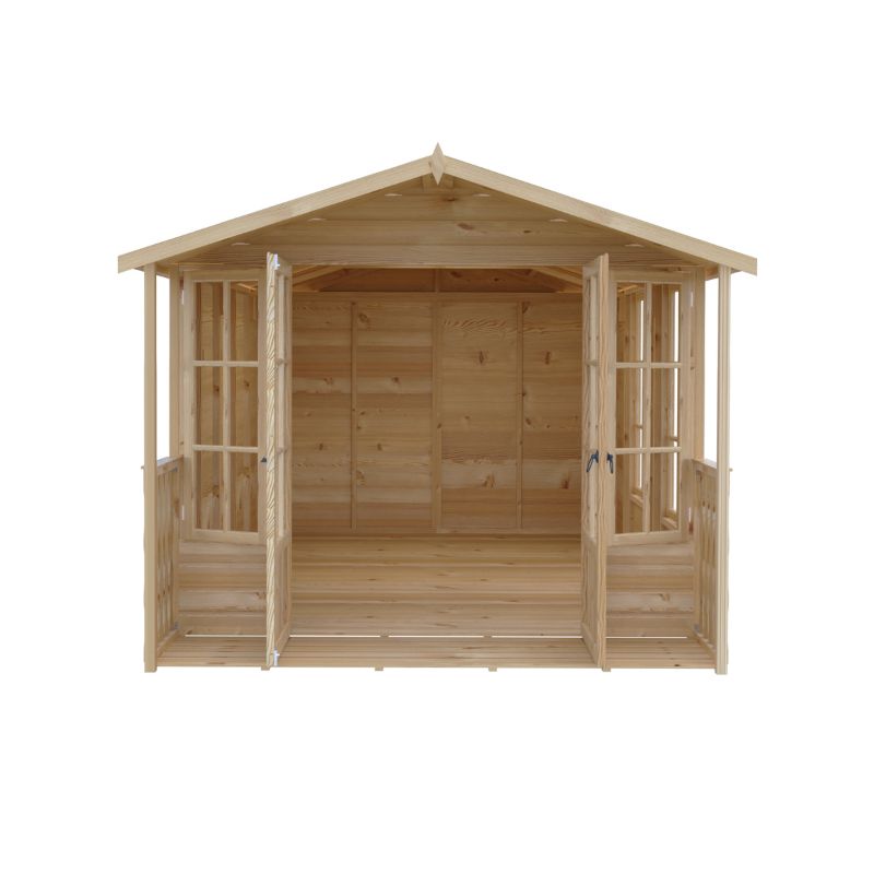 Shire Delmora 8x14 including Verandah Summerhouse