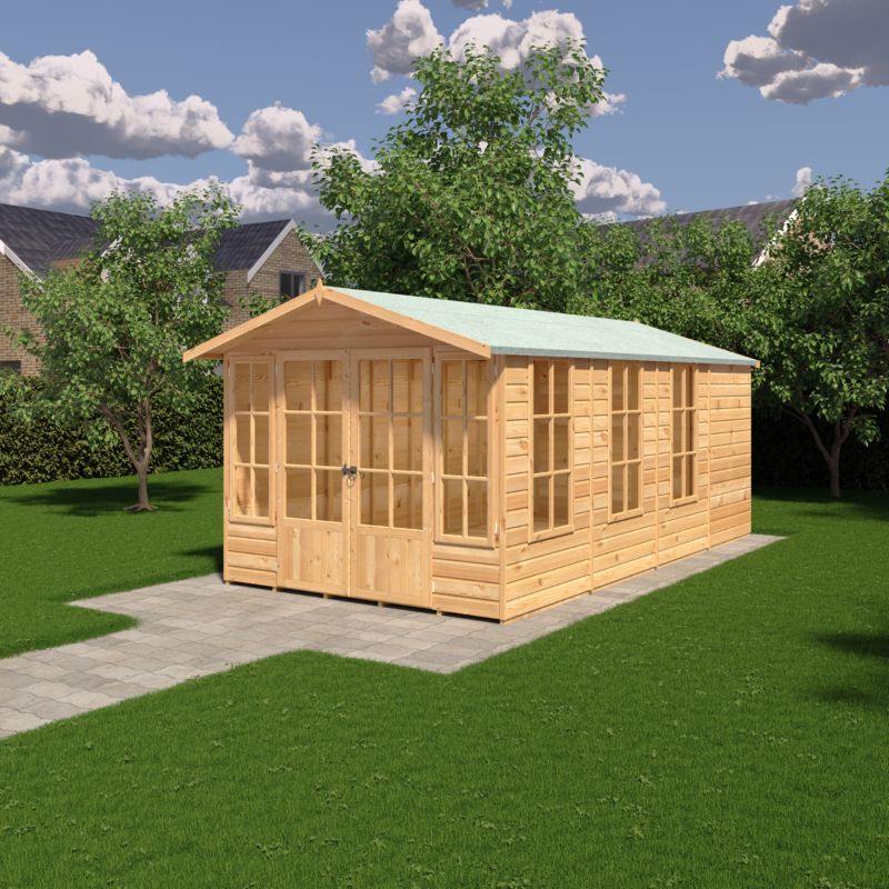 Shire Delmora 8x16 Summerhouse