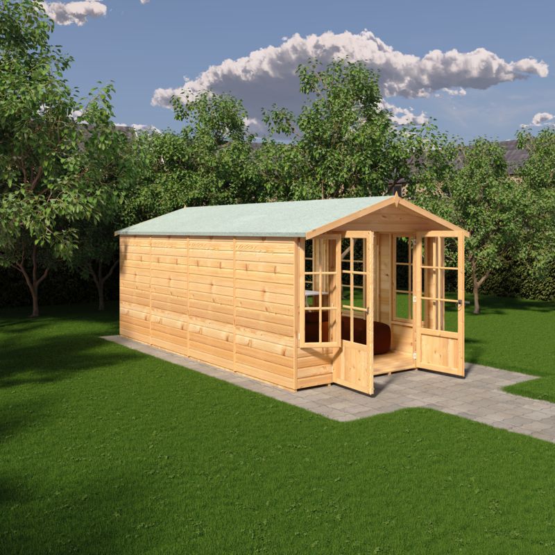 Shire Delmora 8x16 Summerhouse