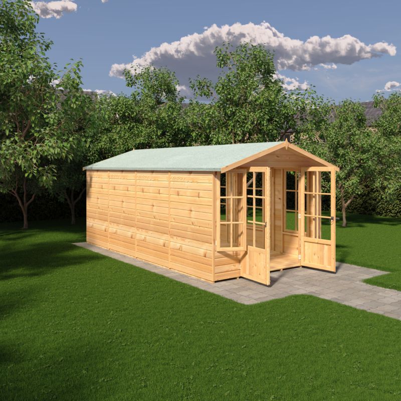 Shire Delmora 8x16 Summerhouse