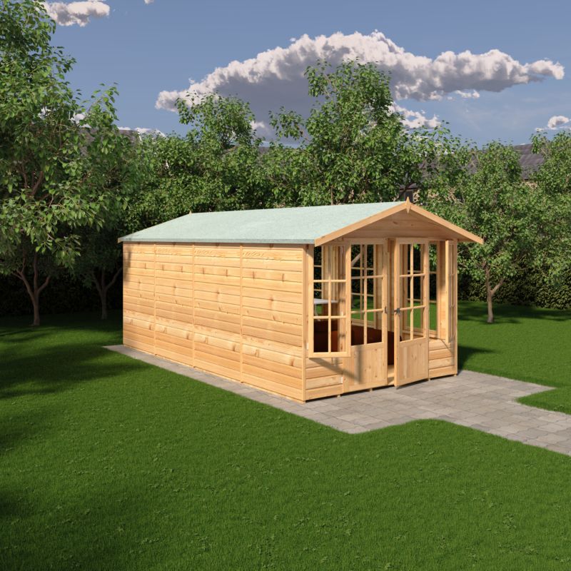 Shire Delmora 8x16 Summerhouse