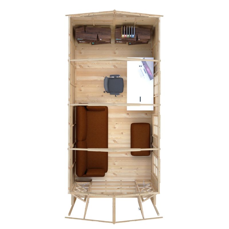 Shire Delmora 8x18 including Verandah Summerhouse