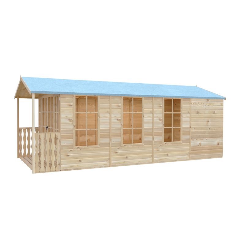 Shire Delmora 8x18 including Verandah Summerhouse