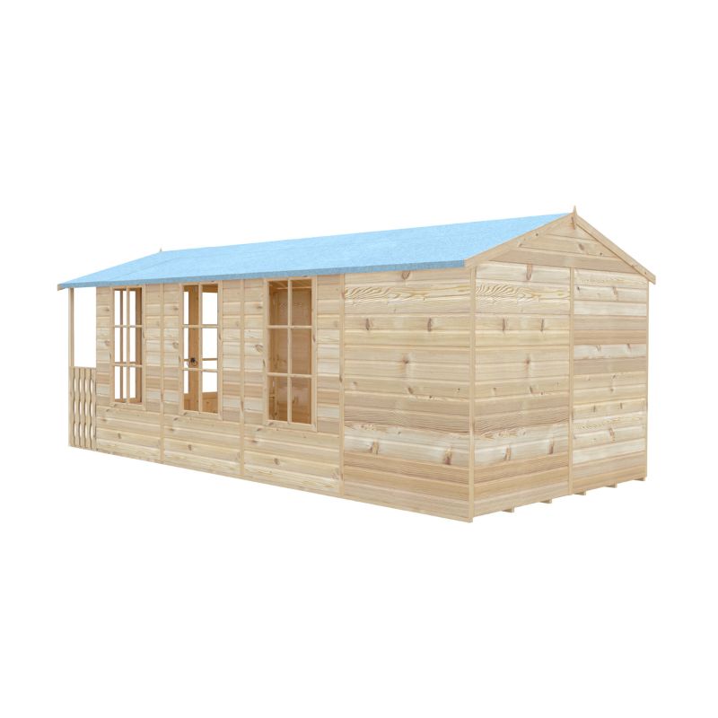 Shire Delmora 8x18 including Verandah Summerhouse