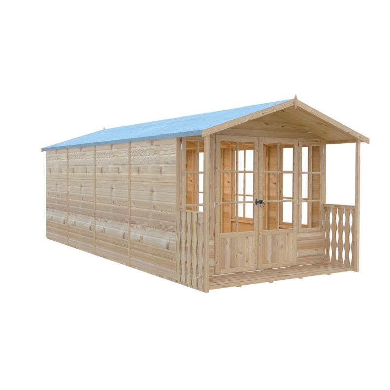 Shire Delmora 8x18 including Verandah Summerhouse