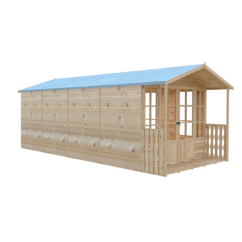 Shire Delmora 8x18 including Verandah Summerhouse