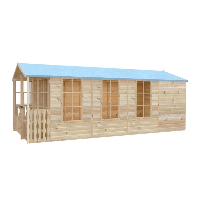 Shire Delmora 8x18 including Verandah Summerhouse