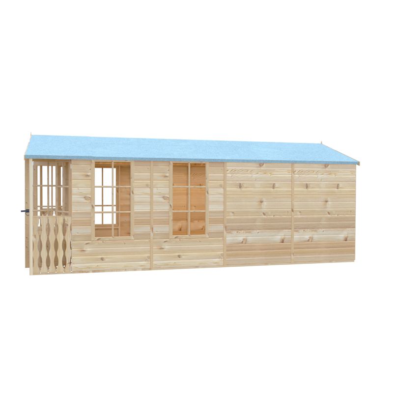 Shire Delmora 8x18 including Verandah Summerhouse