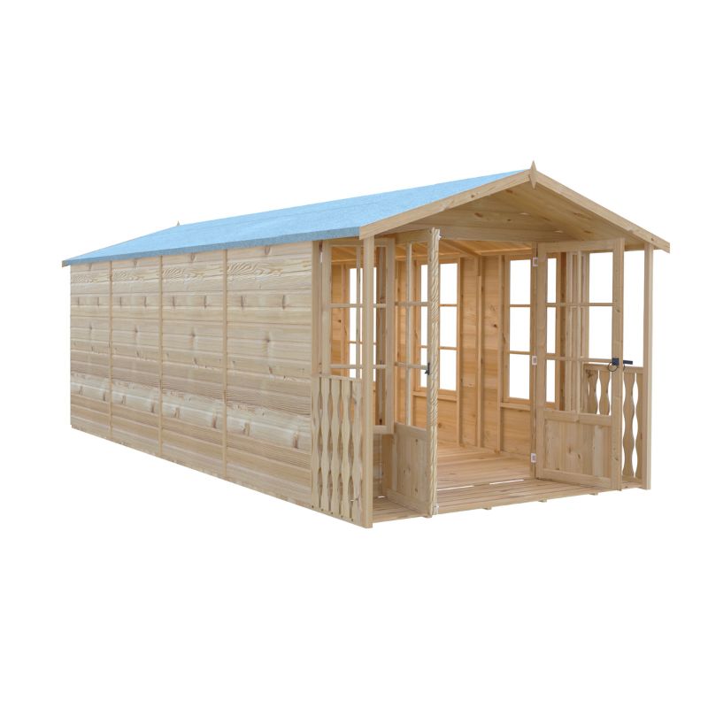 Shire Delmora 8x18 including Verandah Summerhouse