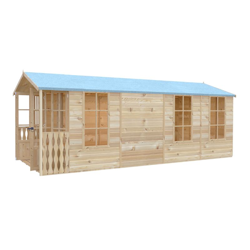 Shire Delmora 8x18 including Verandah Summerhouse