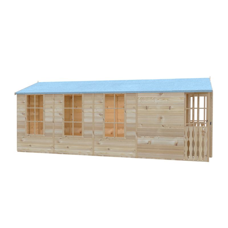 Shire Delmora 8x18 including Verandah Summerhouse