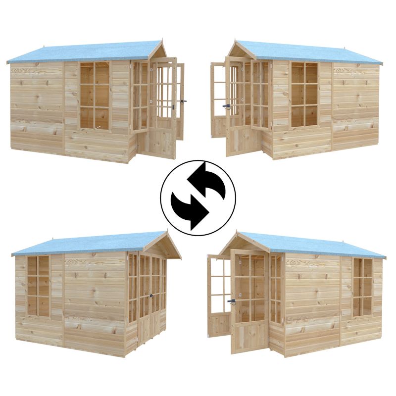 Shire Delmora 8x8 Summerhouse