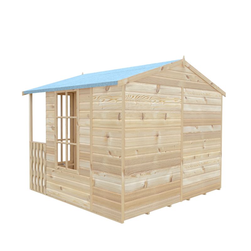 Shire Delmora 8x8 including Verandah Summerhouse
