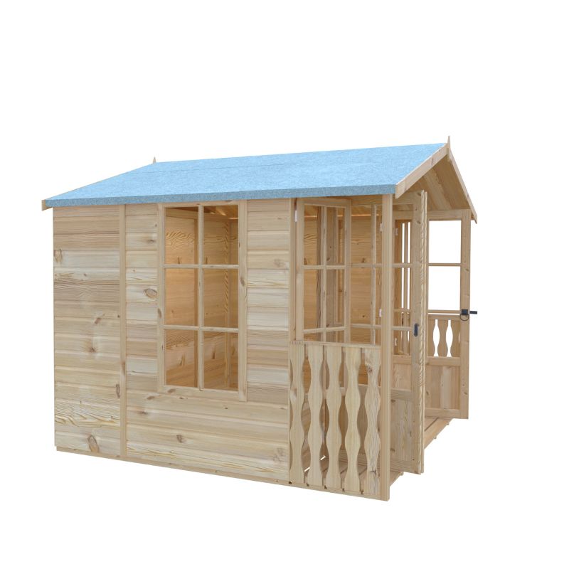 Shire Delmora 8x6 including Verandah Summerhouse