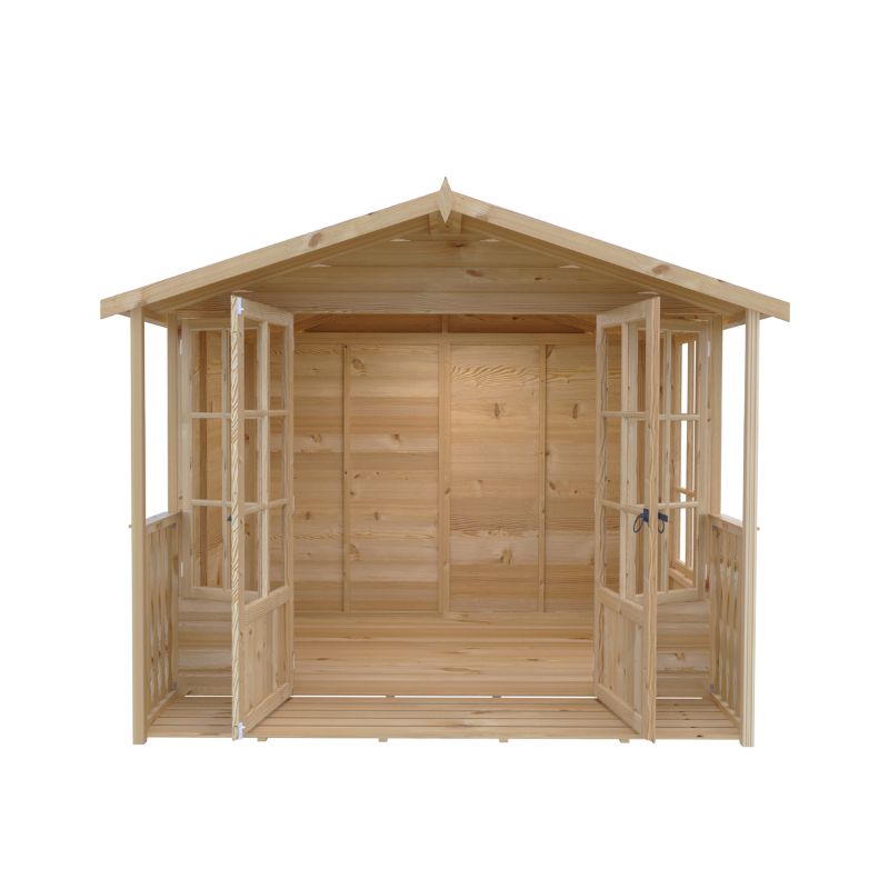 Shire Delmora 8x6 including Verandah Summerhouse
