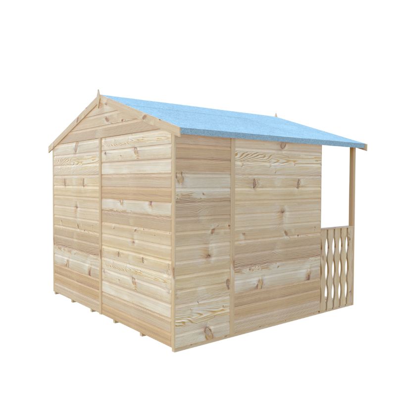Shire Delmora 8x6 including Verandah Summerhouse