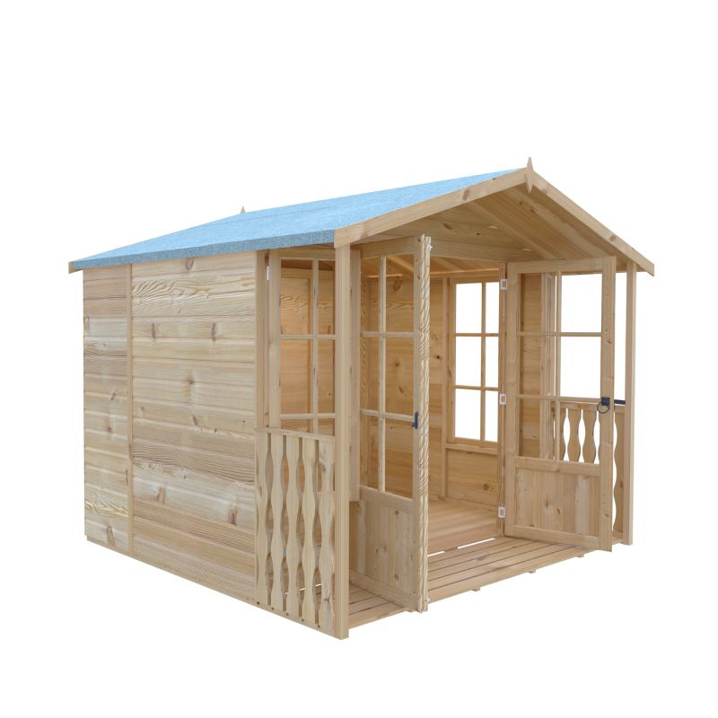 Shire Delmora 8x6 including Verandah Summerhouse
