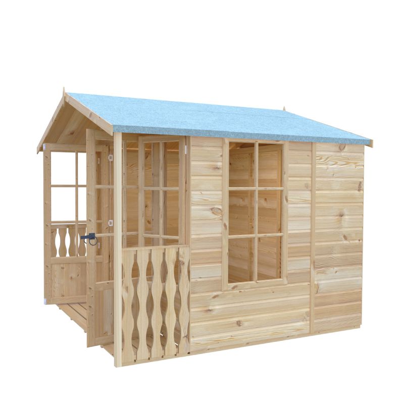 Shire Delmora 8x6 including Verandah Summerhouse