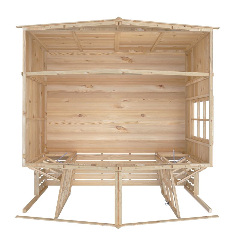 Shire Delmora 8x8 including Verandah Summerhouse