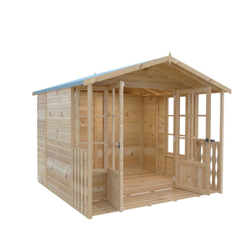 Shire Delmora 8x6 including Verandah Summerhouse