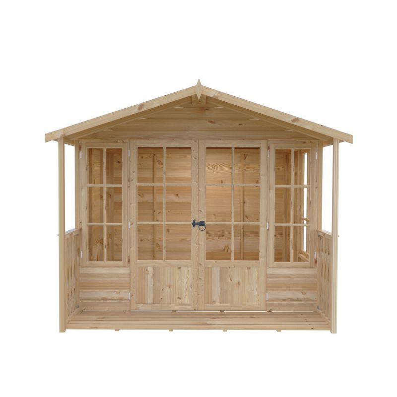Shire Delmora 8x8 including Verandah Summerhouse