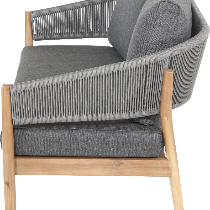 Pacific Lifestyle - Denver Grey Outdoor Seating Set