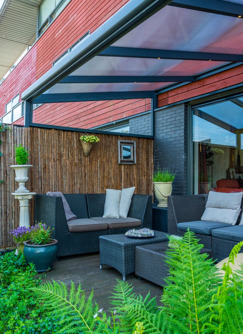 Deponti Nebbiolo Aluminium Veranda-Carport