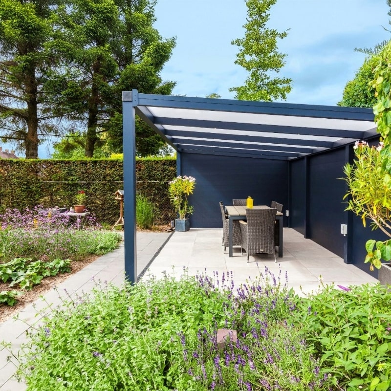 Ribolla Free Standing Detached Aluminium Pergola
